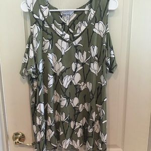 Womens Cold Shoulder Top